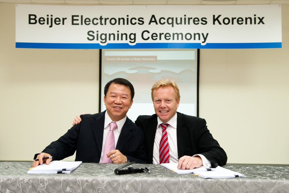 Společnost Beijer Electronics koupila společnost Korenix